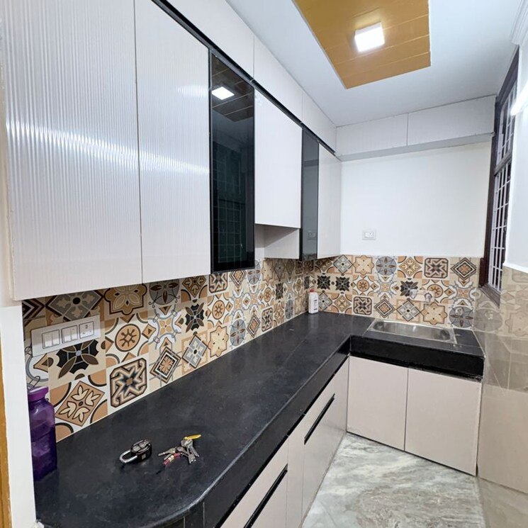 Kitchen, khirki extension 2 Bedroom 80 Sq.Yd. Builder Floor In Khirki Extension Delhi 9743270