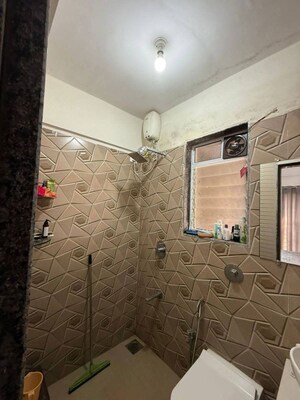 Bathroom in 1 BHK Apartment at Madhav Dham Malad East, Malad East – for Rent