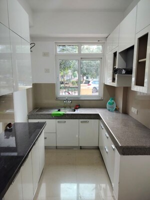 Kitchen in 3 BHK Apartment at Emaar MGF Emerald Hills, Sector 65 – for Rent