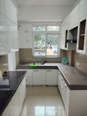 Kitchen in 3 BHK Apartment at Emaar MGF Emerald Hills, Sector 65 – for Rent