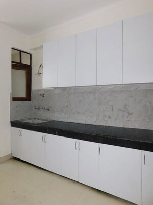 Kitchen in 1 BHK Builder Floor at Chattarpur – for Rent