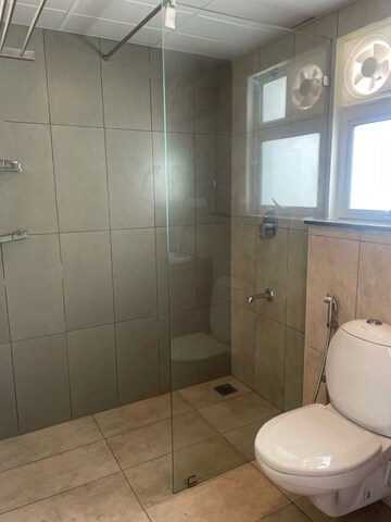 Bathroom in 3 BHK Apartment at Prestige Lakeside Habitat, Varthur – for Rent
