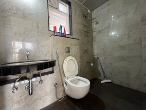Bathroom in 2 BHK Apartment at Nyati Elysia 3, Kharadi – for Rent