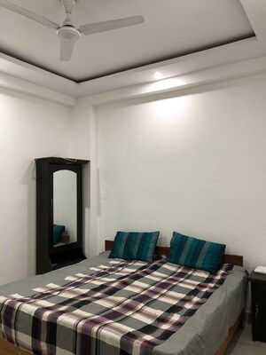 Bedroom in 2 BHK Builder Floor at Chattarpur – for Rent