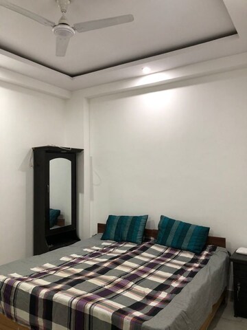 Bedroom in 2 BHK Builder Floor at Chattarpur – for Rent