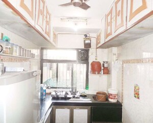 Kitchen in 1 BHK Apartment at Millennium Tower, Kandivali East – for Sale