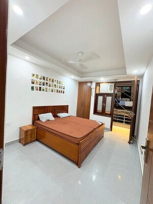 Living Room in 2 BHK Builder Floor at Chattarpur – for Rent