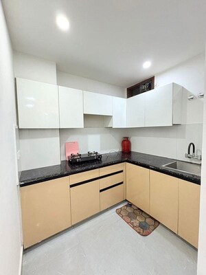 Kitchen in 2 BHK Builder Floor at Chattarpur – for Rent