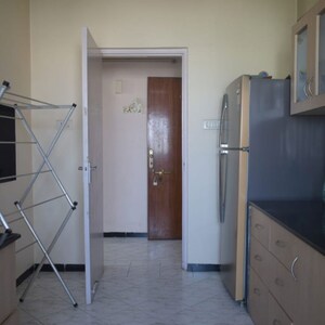 Kitchen in 3 BHK Apartment at Clover Heights, Azad Nagar – for Rent