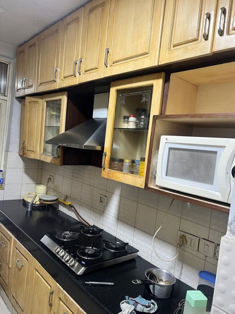 Kitchen, mapsko-krishna-apra-sapphire 3 Bedroom 1470 Sq.Ft. Apartment In Vaibhav Khand Ghaziabad 9743531