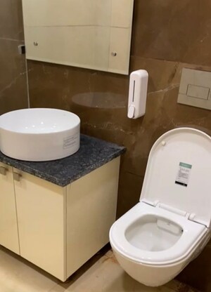 Bathroom in 4 BHK Builder Floor at Sector 85 – for Rent