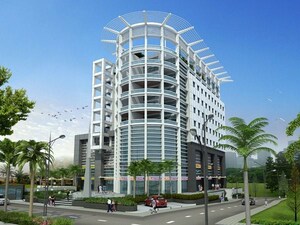  Office Space – Exterior View View at Saarrthi Stellar Spaces, Kharadi - for Sale