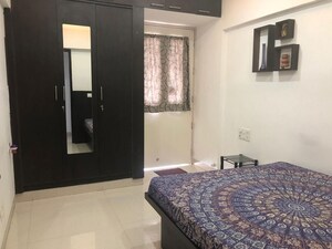 Bedroom in 3 BHK Apartment at SRK Vaibhav, Kothrud – for Rent