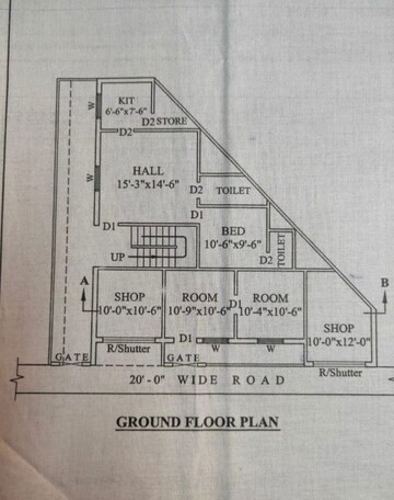 6+ BHK Independent House – Map Location View at Anandbagh - for Sale