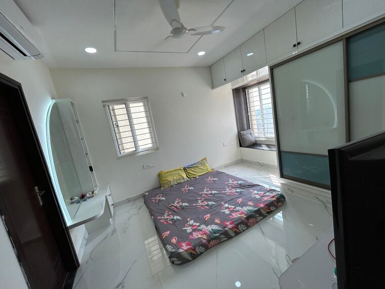 Bedroom, my-home-tarkshya 3 Bedroom 2235 Sq.Ft. Apartment In Kokapet Hyderabad 9743594