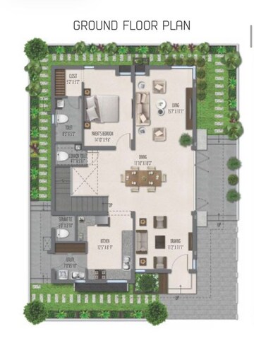 Master Plan in 4 BHK Villa at GKRS Palacio, Bandlaguda Jagir – for Sale