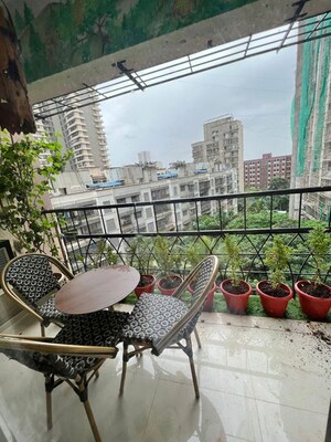 Balcony in 3 BHK Apartment at Globe Heights, Goregaon East – for Sale