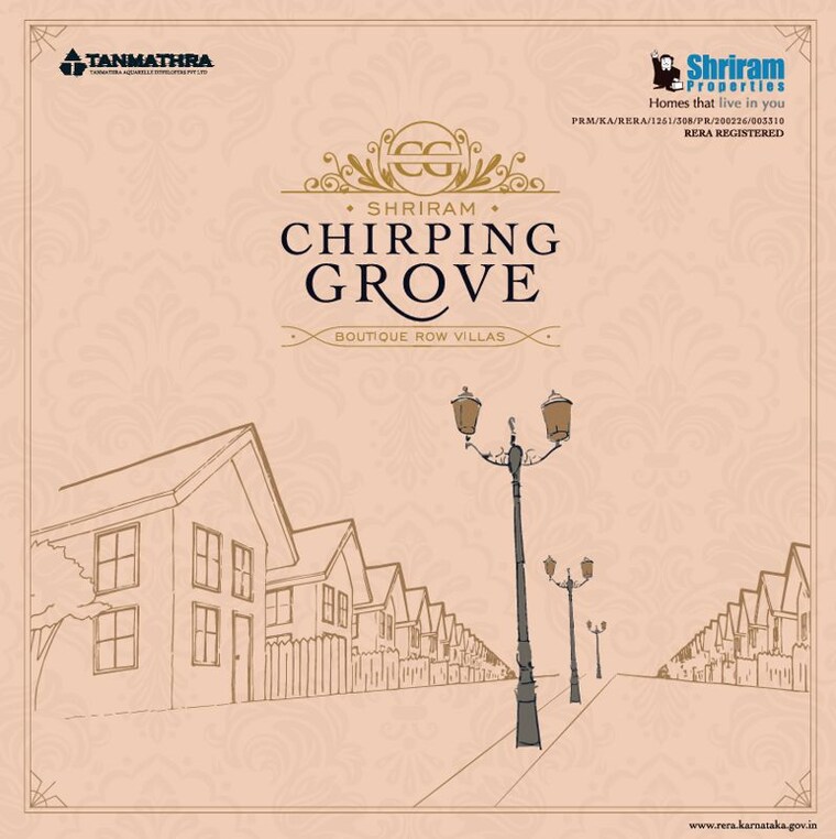 Map Location, shriram-chirping-grove-2 3 Bedroom 2627 Sq.Ft. Apartment In Sarjapur Road Bangalore 9743516