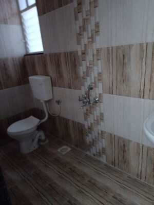 Bathroom in 1 BHK Apartment at Kanchan Onyx, Pisoli – for Rent