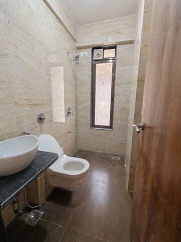 Bathroom in 3 BHK Apartment at Majestic Amarjyoti CHS, Chembur – for Rent