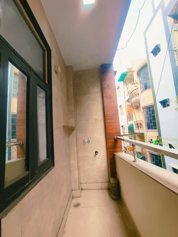 Balcony in 2 BHK Builder Floor at Dwarka Mor – for Rent
