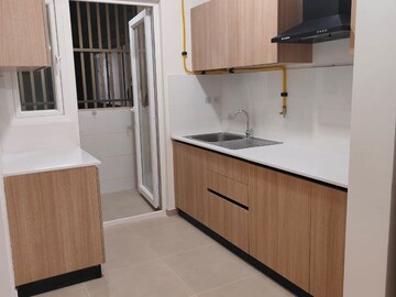 Kitchen in 1 BHK Apartment at Bhartiya City Nikoo Homes 4, Thanisandra Main Road – for Rent
