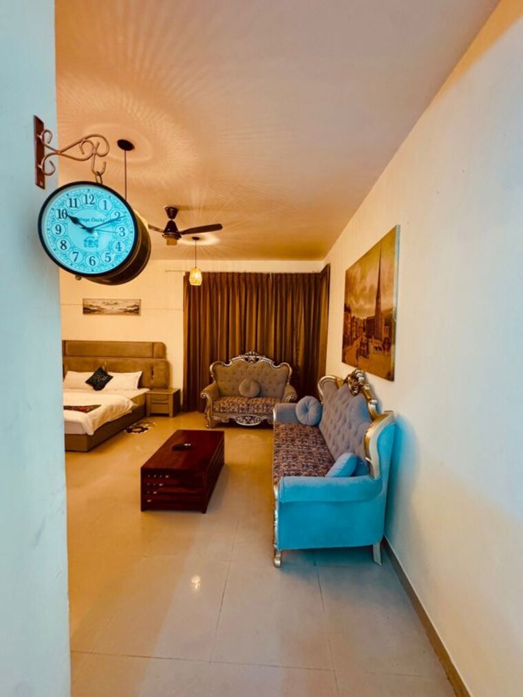 Living Room, ansal-celebrity-meadows 2 Bedroom 1016 Sq.Ft. Apartment In Sushant Golf City Lucknow 9743905