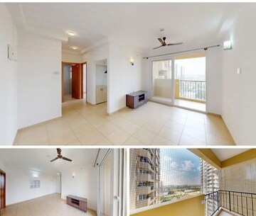 Living Room in 2 BHK Apartment at Bhartiya Nikoo Homes, Thanisandra Main Road – for Sale