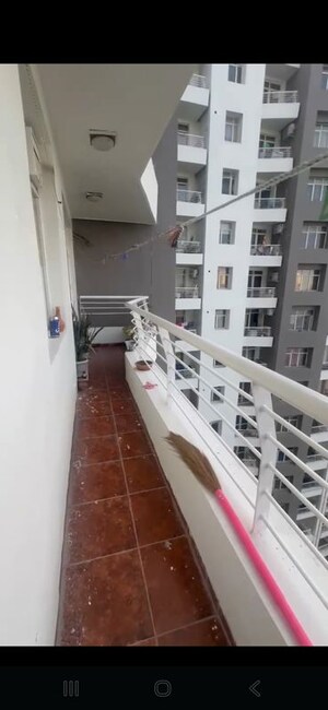 Balcony in 2 BHK Apartment at Raheja Vedaanta, Sector 108 – for Rent