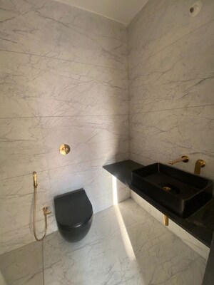 Bathroom in 2 BHK Apartment at Unique K Shire, Punawale – for Rent