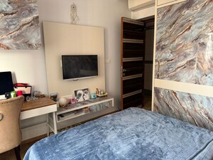 Bedroom in 2 BHK Apartment at Wadhwa Imperial Heights, Goregaon West – for Rent