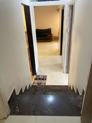 Staircase in 2 BHK Apartment at Sector 20a Airoli – for Rent