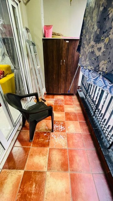 Balcony in 3 BHK Apartment at Prestige High Fields Gachibowli, Gachibowli – for Rent