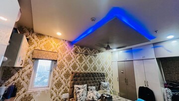 Living Room in 3 BHK Apartment at Prestige High Fields Gachibowli, Gachibowli – for Rent