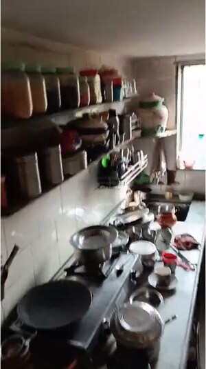 Kitchen in 1 BHK Apartment at Nanak Dham, Chembur – for Rent
