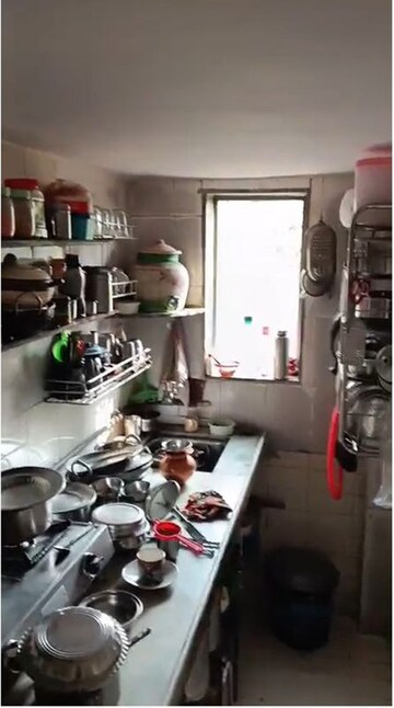 Kitchen in 1 BHK Apartment at Nanak Dham, Chembur – for Rent