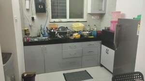 Kitchen in 1 BHK Apartment at Rama Livmo, Hinjewadi – for Rent