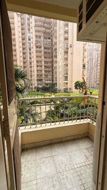 Balcony in 3 BHK Apartment at Amrapali Zodiac, Sector 120 – for Rent