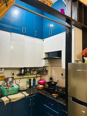 Kitchen in 3 BHK Builder Floor at Shakti Khand 2 – for Rent