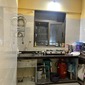 Kitchen in 1 RK Apartment at Bhandup West – for Rent