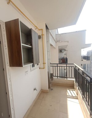 Balcony in 3 BHK Apartment at Saviour Green Arch, Tech Zone 4 Greater Noida – for Rent