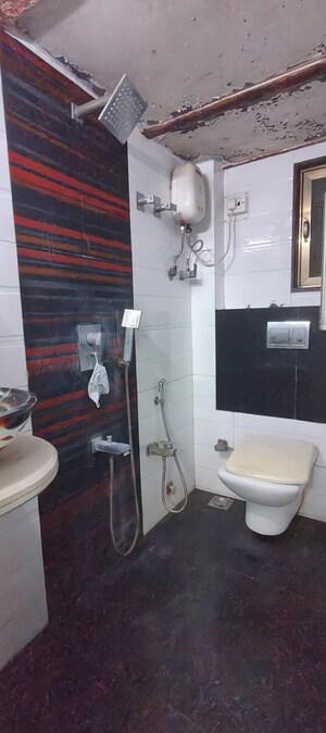 Bathroom in 1 BHK Apartment at Chikoowadi – for Rent