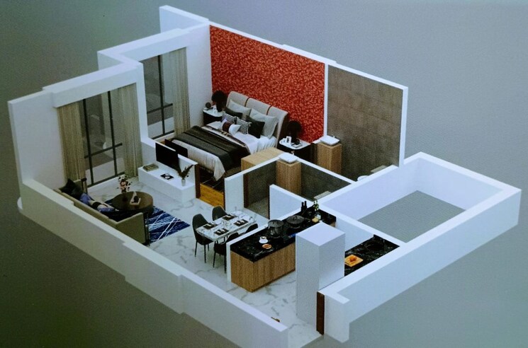 Team Area, skylink-sky-heights 1 Bedroom 359 Sq.Ft. Apartment In Andheri East Mumbai 9744243