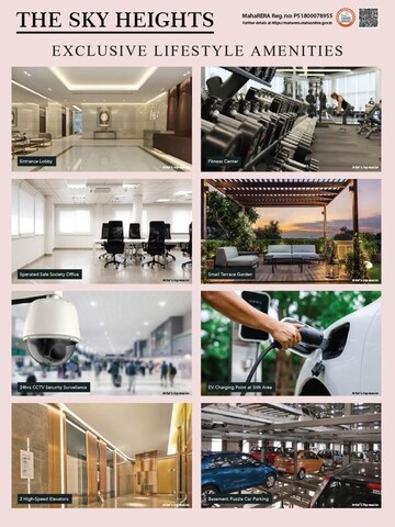 1 BHK Apartment For Sale in Skylink Sky Heights, Andheri East