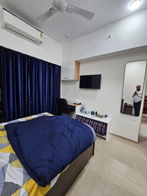 Master Bedroom in 1 BHK Apartment at Kanakia Silicon Valley, Powai – for Rent