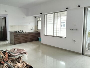 Living Room in 1 BHK Apartment at Gera Parkview I, Kharadi – for Rent