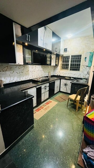 Kitchen in 2.5 BHK Apartment at Affinity Harmony, Ramanashree California Gardens Layout – for Rent