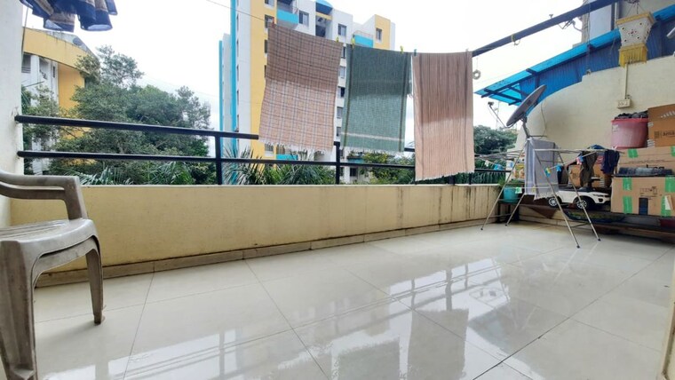 Balcony, sun-empire 3 Bedroom 1500 Sq.Ft. Apartment In Sinhagad Pune 9744403