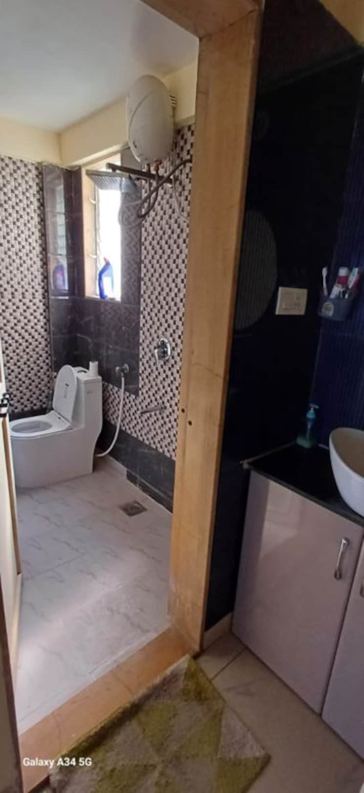 Attached Bathroom, vaishnavi-sahil-vighnesh 2 Bedroom 982 Sq.Ft. Apartment In Wakad Pune 9744466