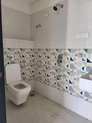 Bathroom in 1 BHK Apartment at One Hiranandani Park, Ghodbunder Road – for Rent